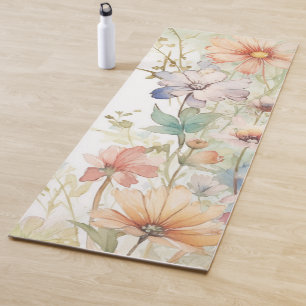 Floral Yoga Mat