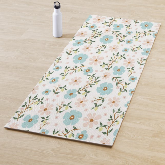 Floral Yoga Mats: Exercise Yoga Mats for Fitness (In Situ)
