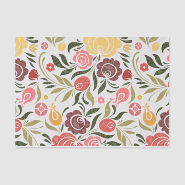 Floral - Zoe Tissue Paper (Front)