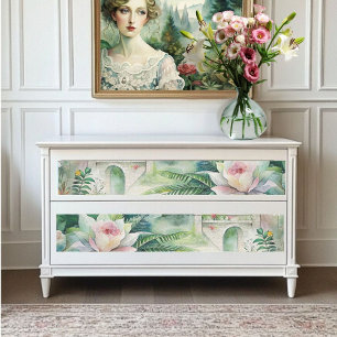 Florals and Castle Decoupage Tissue Paper