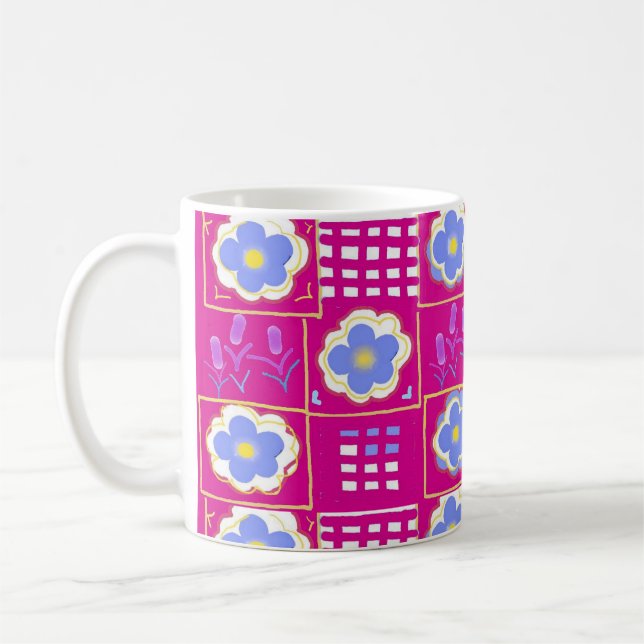 Florals and Nature Coffee Mug (Left)