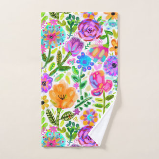 Florals Bliss Hand Towel