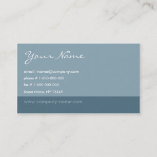 Florals Business Card