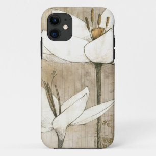 Florals Drawn by Pencil iPhone 11 Case
