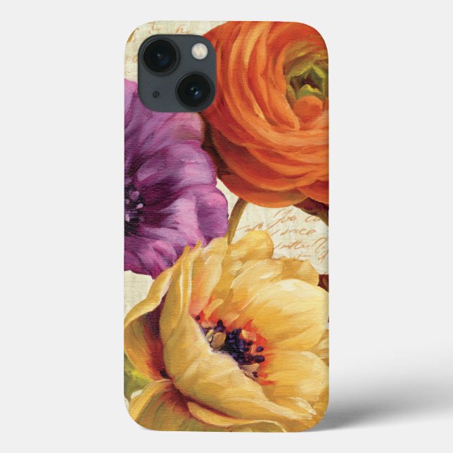 Florals in Full Bloom Case-Mate iPhone Case (Back)