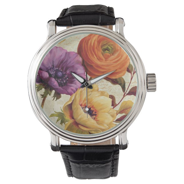 Florals in Full Bloom Watch (Front)