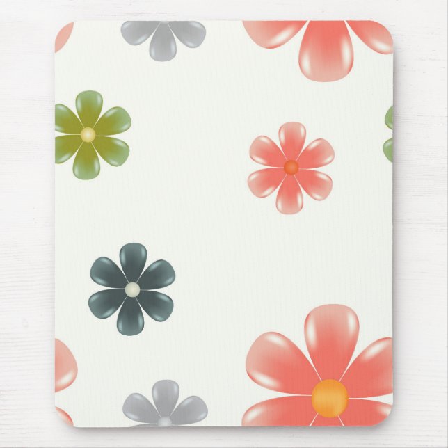 Florals Mouse Mat (Front)