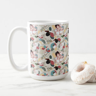 Florals Neutrals Magnolia Coffee Mug