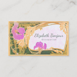 Florals PAPER, SHAPE & SIZE OPTIONS - Business Card