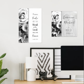 Florals Word of God Poster