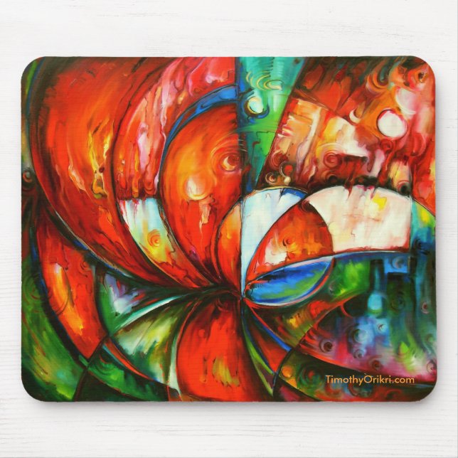 Floraltasia Mouse Mat (Front)