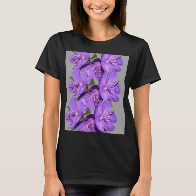  FloralTShirt WomensFashion StylishWear Casual T-Shirt (Front)