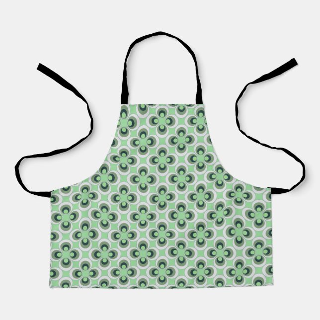 Flore green apron (Front)