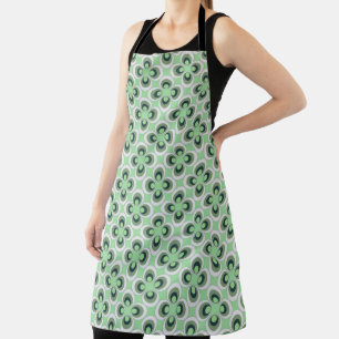Flore green apron