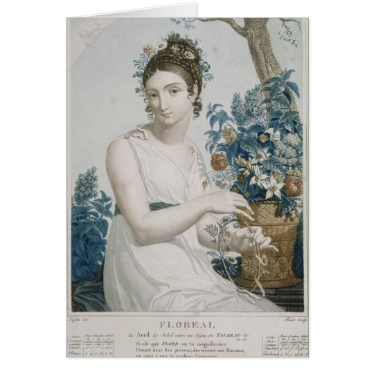 Floreal , eighth month of the Republican Card