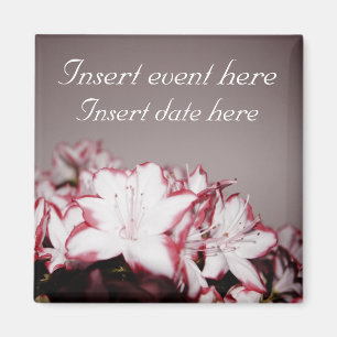Floreal Save the date Magnet