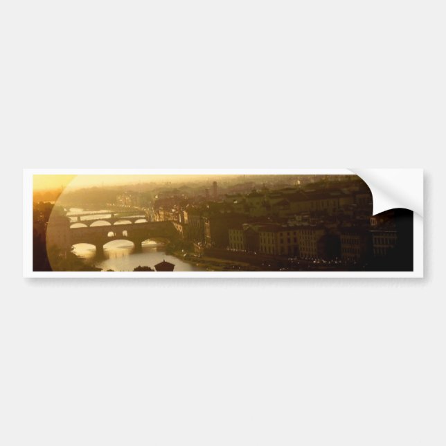 Florence bridges bumper sticker (Front)