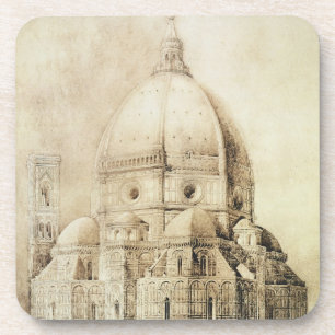 Florence Cathedral from the East, from 'Fragments Coaster