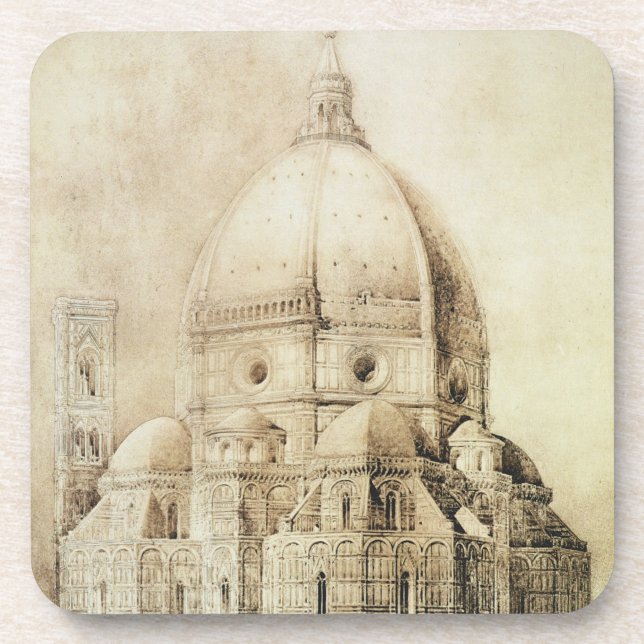 Florence Cathedral from the East, from 'Fragments Coaster (Front)