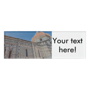 Florence Cathedral Name Tag