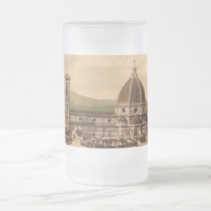 Florence Cathedral, Tuscany, Italy Frosted Glass Beer Mug