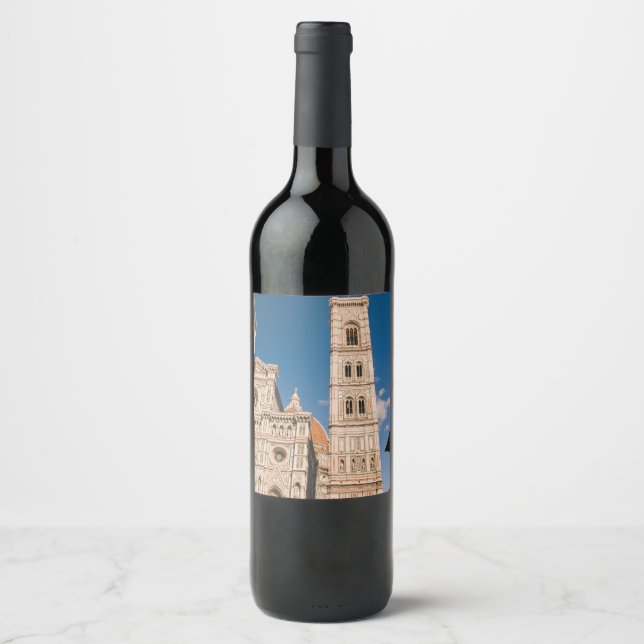 Florence Cathedral Wine Label (Front)
