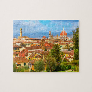 Florence City Skyline Tuscany Italy Jigsaw Puzzle