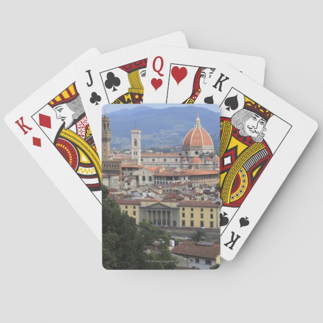 Florence Cityscape Playing Cards (Back)