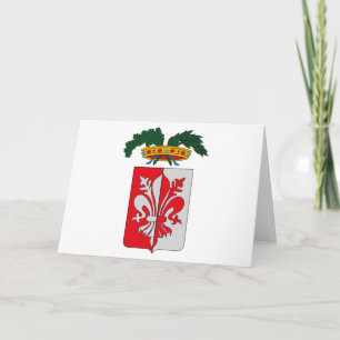 Florence Coat of Arms Greeting Card