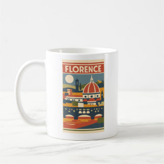 Florence Duomo Vintage Travel Coffee Mug Italy