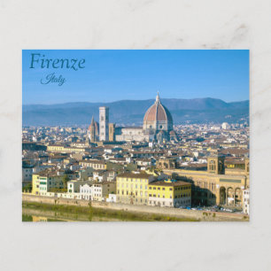 Florence, Firenze, Italy Postcard