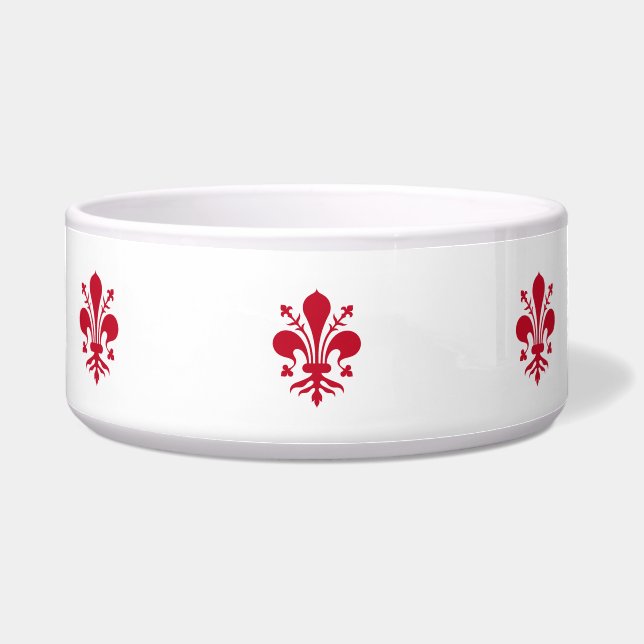 Florence Flag Pet Bowl (Front)