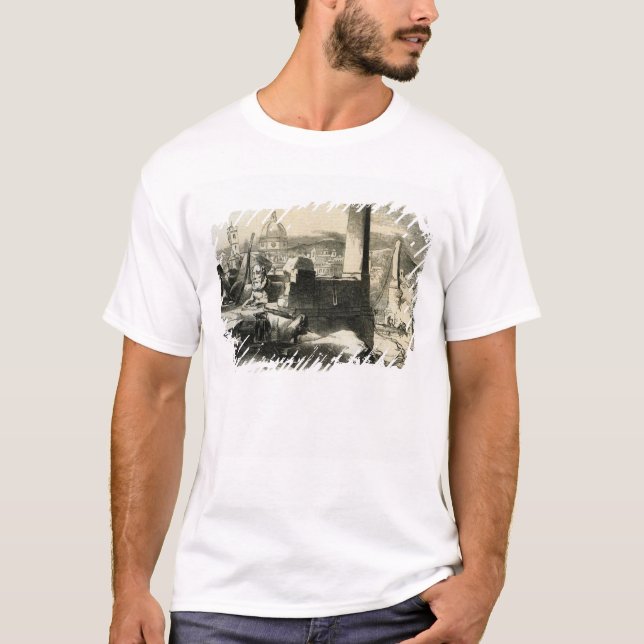 Florence, from the Ponte de Perro T-Shirt (Front)