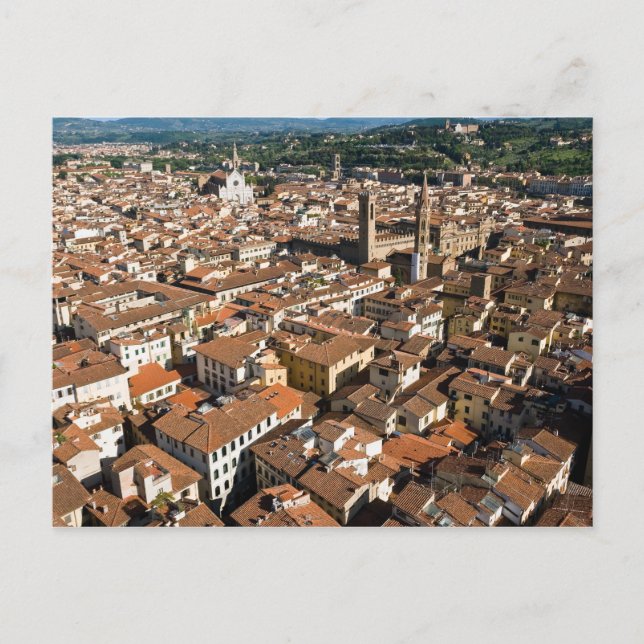 Florence from the top of the Campanile - Italy Postcard (Front)