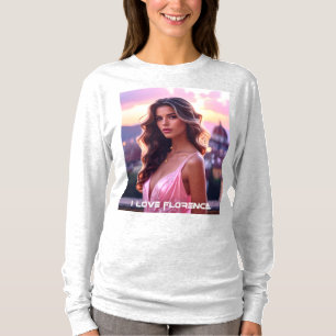 FLORENCE - I LOVE FLORENCE - ITALY T-Shirt