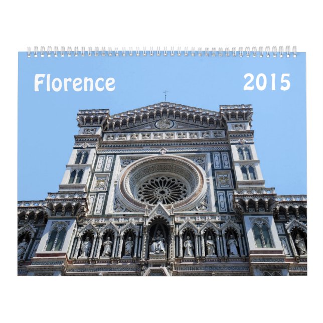 Florence, Italy 2015 calendar (Cover)