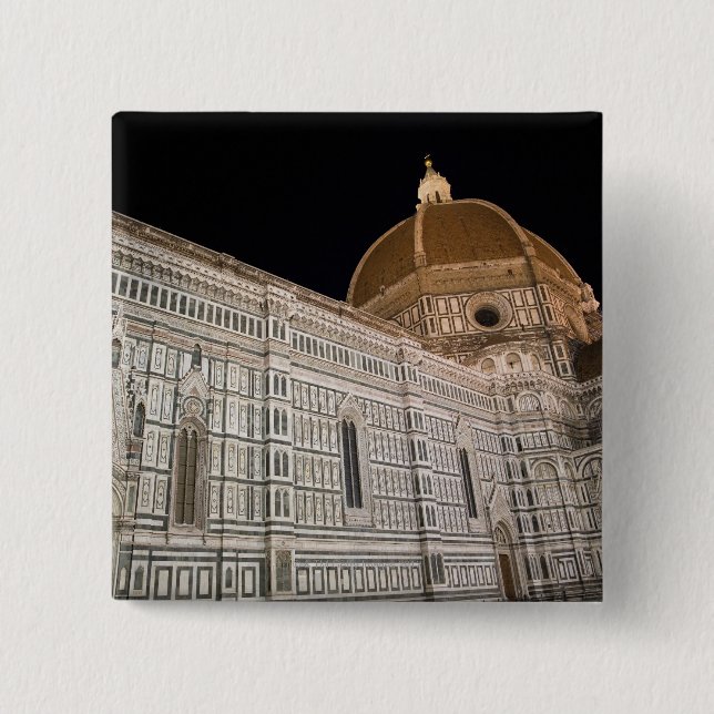 Florence, Italy 6 15 Cm Square Badge (Front)