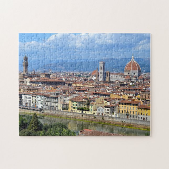 Florence, Italy Aerial View Jigsaw Puzzle (Horizontal)
