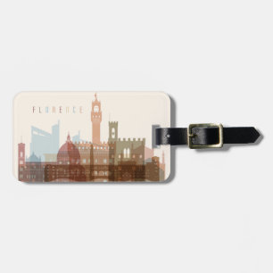 Florence, Italy   City Skyline Luggage Tag