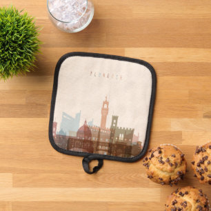 Florence, Italy City Skyline Pot Holder