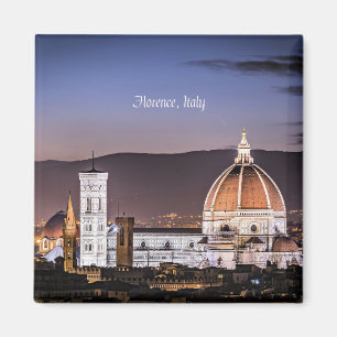 Florence, Italy cityscape photograph Magnet