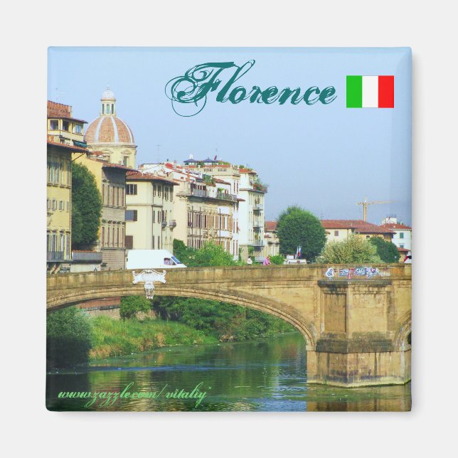 Florence Italy cool magnet design (Front)
