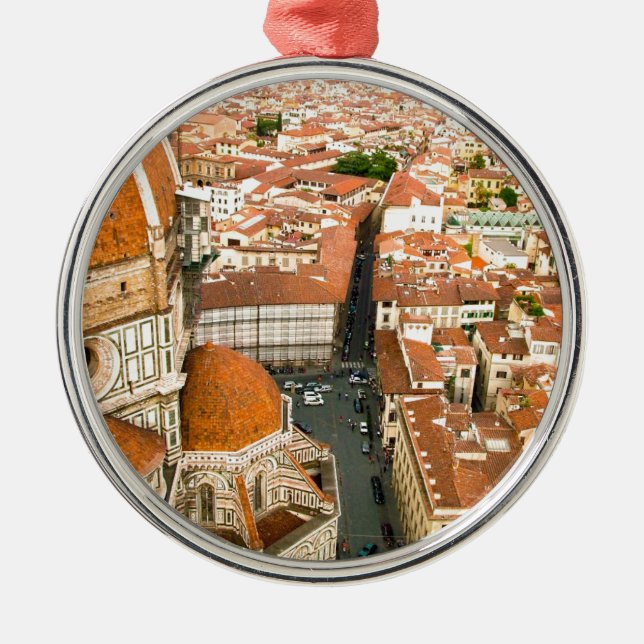 Florence, Italy (Duomo) Metal Tree Decoration (Front)