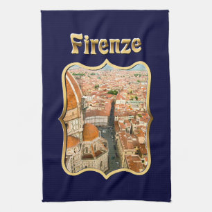 Florence, Italy (Duomo) Tea Towel