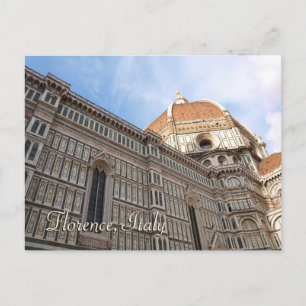 Florence Italy Duomo Travel Photo Postcard