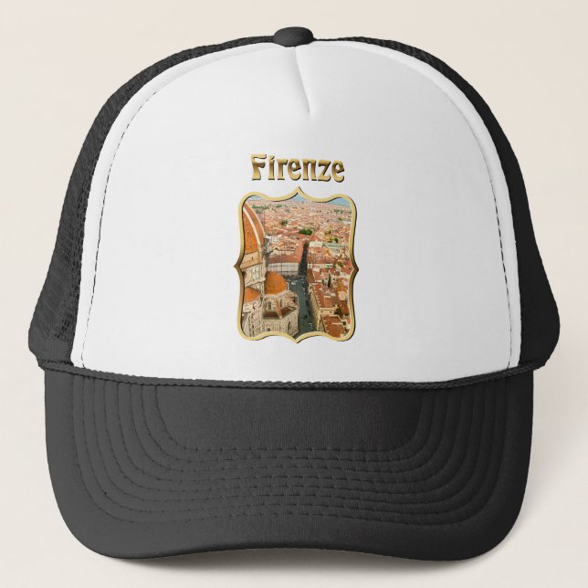 Florence, Italy (Duomo) Trucker Hat (Front)