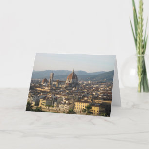 Florence, Italy greeting card