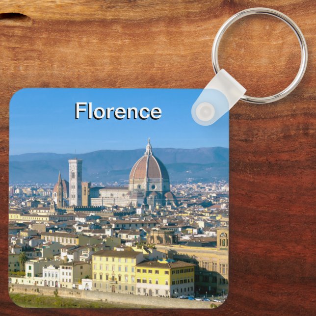 Florence, Italy Key Ring (Back)