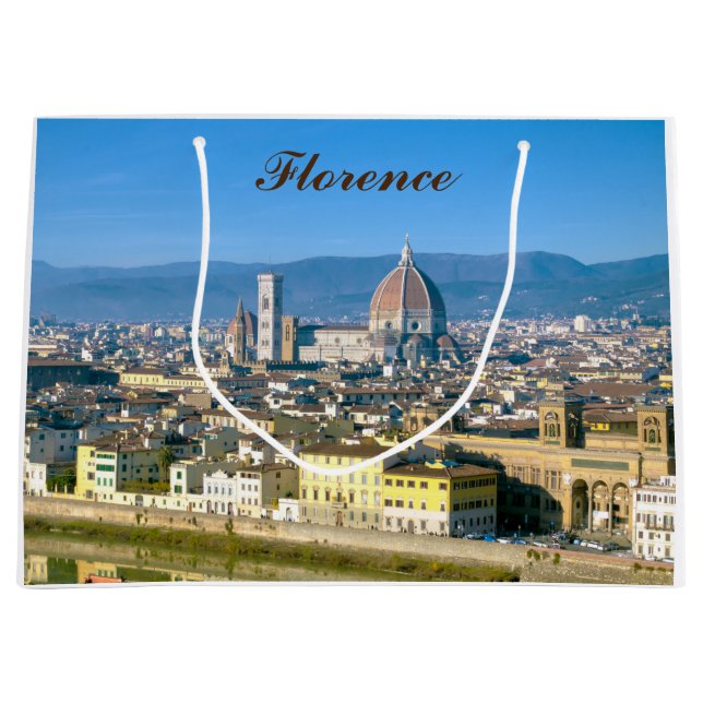 Florence, Italy Large Gift Bag (Front)