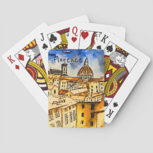 Florence Italy Playing Cards